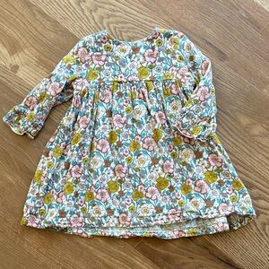Angel Dear Floral Patterned Dress